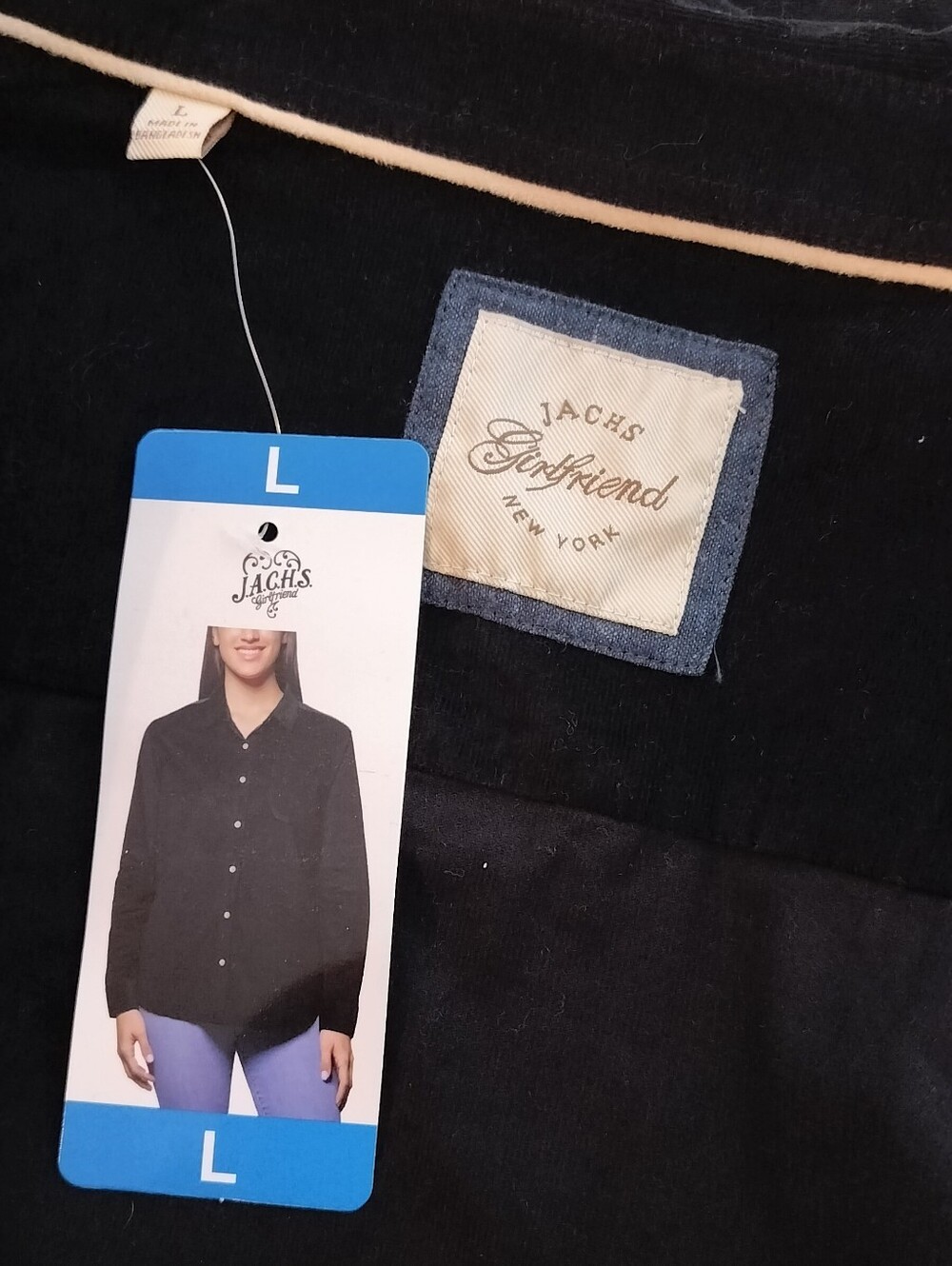 Jachs Girlfriend Black Button-Down Shirt - Picture 5 of 5